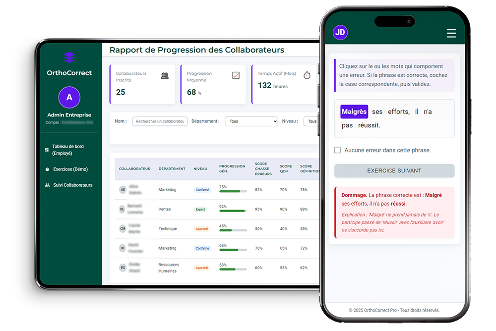 serious game et interface suivi collaborateur serious game et interface suivi collaborateur